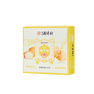 三禾北京稻香村传统糕点美食小吃 鸡蛋槽子糕 早餐食品 小蛋糕