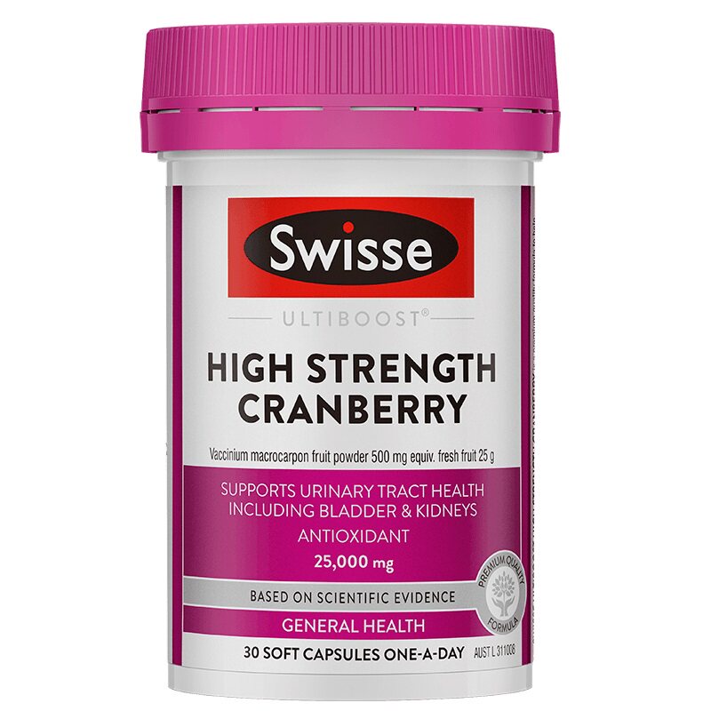 【自营】【直播专享】Swisse斯维诗私密保养蔓越莓精华胶囊30粒