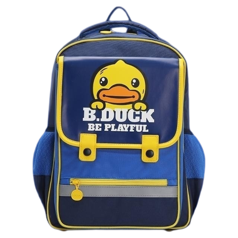 B.Duck小黄鸭双肩包大容量减负护脊书包小学生可爱女童男童