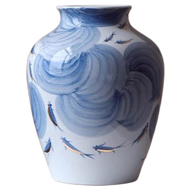 宋氏美学陶瓷花瓶青花瓷景德镇新中式水培插花摆件客厅芍药陶罐