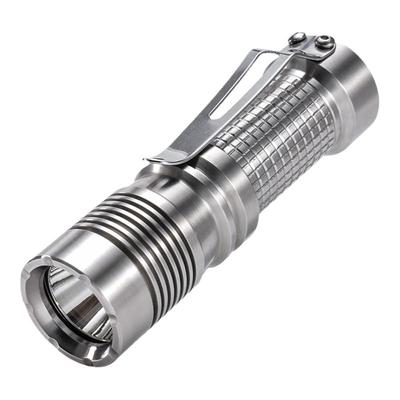 CooYoo酷友 KF01便携高亮户外不锈钢手电筒16340随身EDC酷玩手电