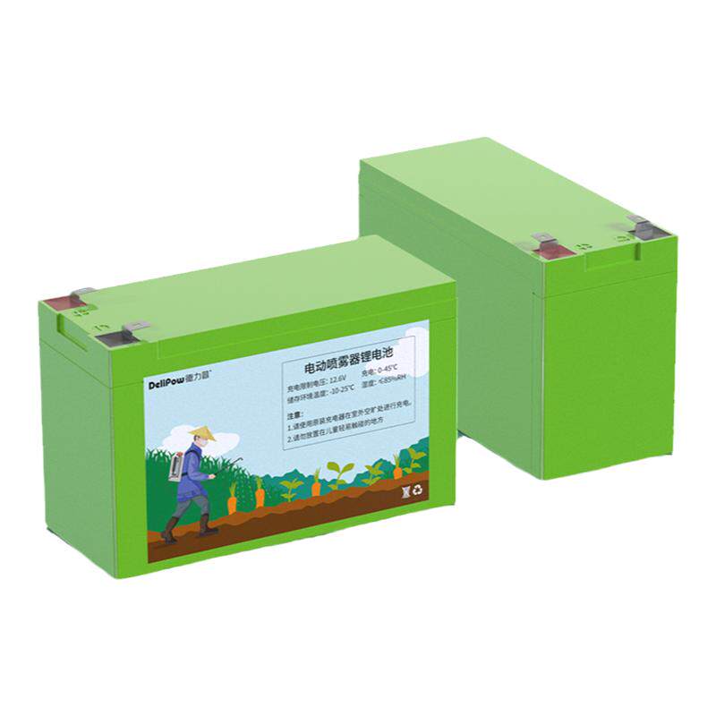 德力普12v大容量喷雾器锂电池