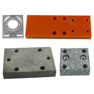 穿孔机旋转头总成固定板打孔配件金马宝玛大理石绝缘板底座校正棒