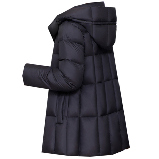 专柜同款2025冬高端品牌加厚羽绒服女中长款小个子显瘦保暖外套潮