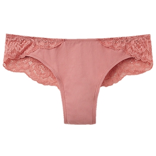 Intimissimi意舒漫时尚经典纯色花卉蕾丝巴西式内裤三角裤SBD2567
