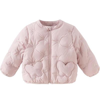 戴维贝拉女童抗菌羽绒服