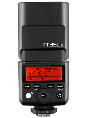 神牛迅丽TT350机顶闪光灯适用佳能微单反M3\6D\5D3高速迷你摄影灯