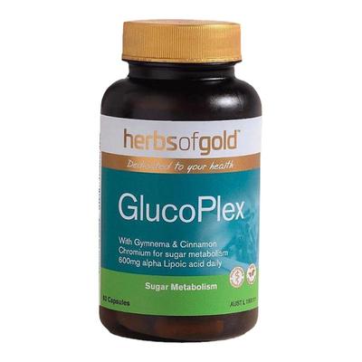澳大利亚直邮Herbs Of Gold和丽康口服胰岛素呵护健康铬片60粒