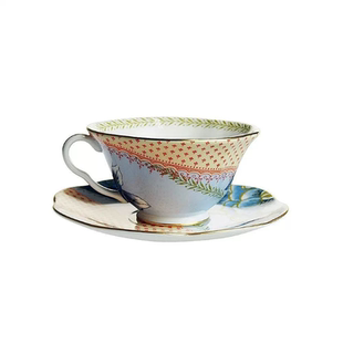 日本直邮WEDGWOOD威基伍德花间舞蝶杯碟骨瓷咖啡杯子高档英午茶具