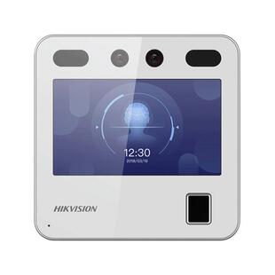 【品牌热销款】海康威视人脸识别考勤机指纹打卡机员工上班灵活智能排班手指刷脸签到考勒机异地多店管理