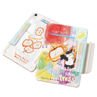 适用ipada16保护套2025新款苹果第11/10/9代平板壳air5/4磁吸搭扣ipadpro11轻薄mini7/6亚克力2022寻宝猎人