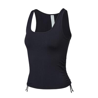 xexymix方领侧边抽绳无袖背心