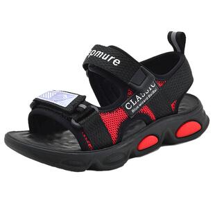 男童凉鞋2025新款夏季韩版中大童小孩软底宝宝男孩儿童鞋子沙滩鞋