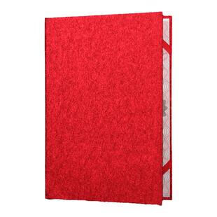 A3a4红色文件夹朗诵本空白本致辞本诗歌朗诵夹主持人朗诵稿夹蓝色金黄色绒面荣誉证手卡演讲稿歌咏比赛包邮