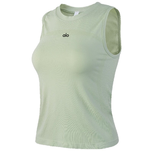ALOACTIVE瑜伽背心女修身透气速干圆领吊带运动跑步健身无袖上衣