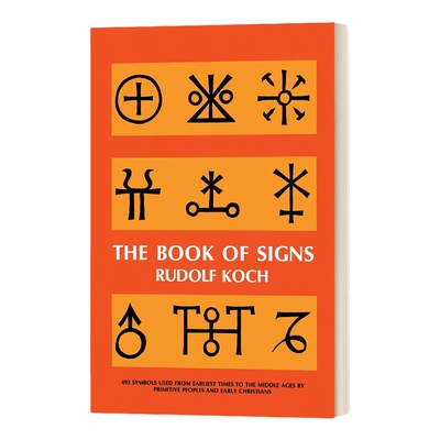 英文原版 The Book of Signs  符号之书 Dover Pictorial Archive 英文版 进口英语原版书籍