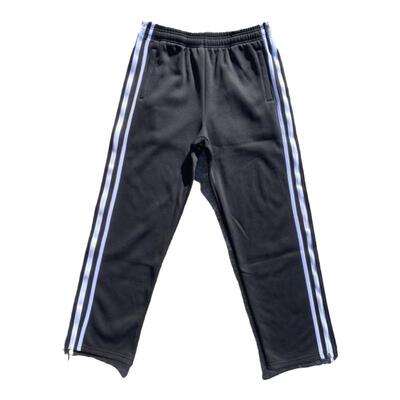 宽松男女侧拉链裤易穿脱运动长裤