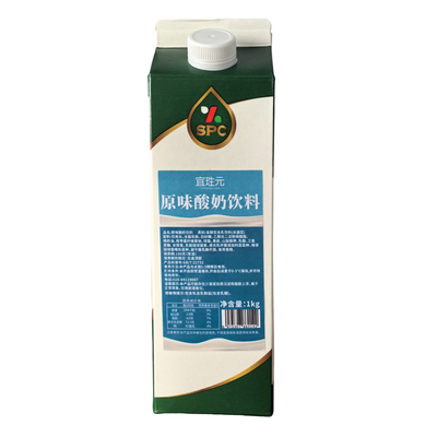 常温原味酸奶盒装水果捞专用酸奶