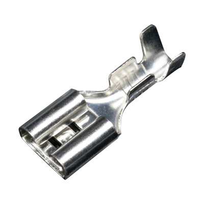 【13%专票】6.3带锁插簧插片护套