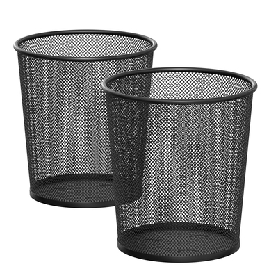 金陵赋金属网格加厚大容量垃圾桶