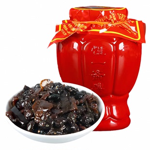 沂蒙山特产临沂惟一斋八宝豆豉酱菜咸菜八宝豆鼓坛装八宝豆豉酱