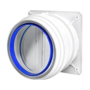 厨房卫生间专用止逆阀抽油烟机排烟风管止回阀防烟宝通用止烟阀