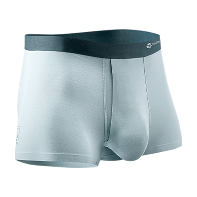 内裤男莫代尔短裤中腰男士枪弹分离新款四角平角阻复内裤包皮分离