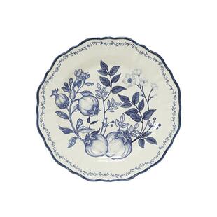 创意中古碗盘套装2024新款餐具礼盒摆台家用好看送礼中国风盘子