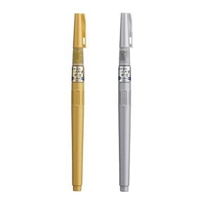 Kuretake吴竹金银科学毛笔