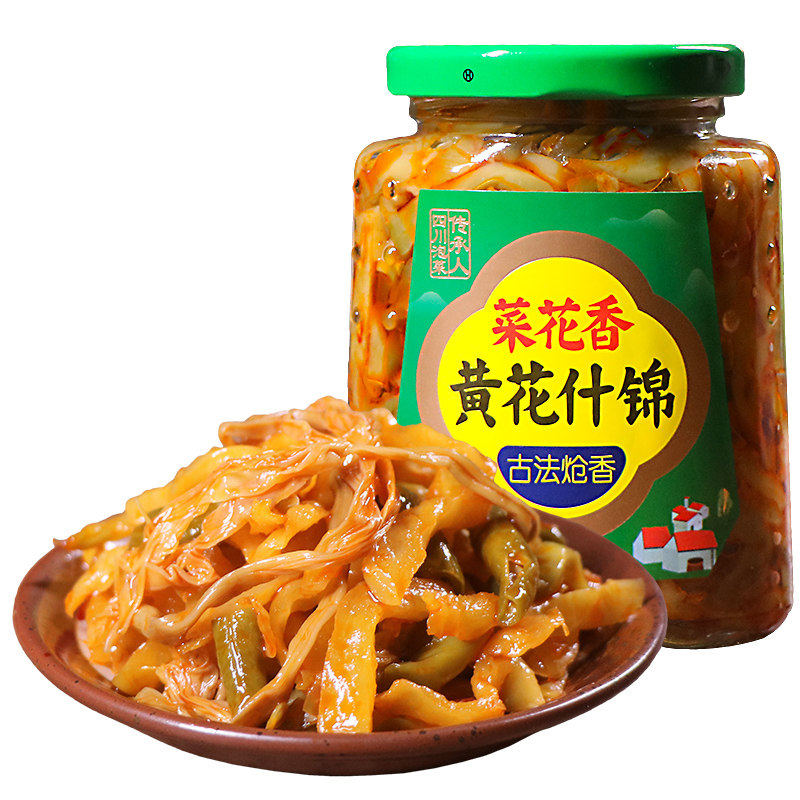 菜花香四川特产眉山泡菜