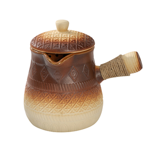 带盖围炉煮茶壶家用室内云南罐罐奶茶摆摊煮茶器陶壶烤奶茶罐煮奶