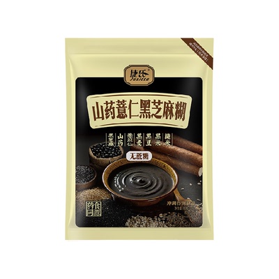 捷氏无蔗糖黑芝麻糊即冲即食320g