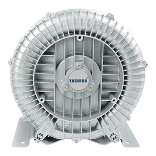YASHIBA 高压旋涡风机220V强力鱼塘增氧工业鼓风机HG涡轮气泵380V