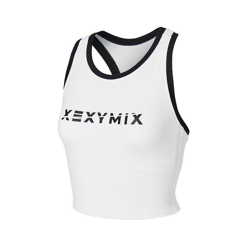 xexymix前胸字母印花背心BRA