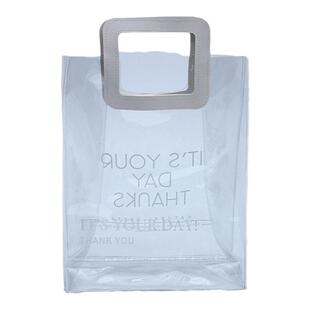 七夕透明pvc礼品袋食品手提伴手礼结婚生日礼物盒包装袋塑料定制