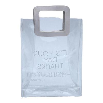 伴手礼透明pvc礼品塑料手提包袋