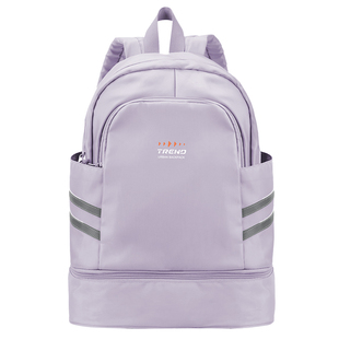 旅行双肩包女士运动训练健身包干湿分离游泳收纳包户外登山背包男