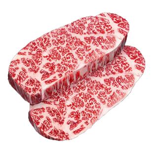 澳洲和牛M9上脑边雪花牛肉谷饲原切翼板肉牛排媲美日本a5和牛m12