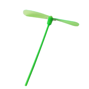 发光竹蜻蜓儿童飞盘软飞天仙子户外手拉线飞碟陀螺发射飞行器玩具