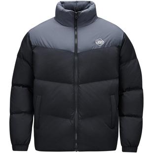 斯凯奇面包服羽绒服冬季复古撞色男女情侣款潮流保暖舒适运动外套