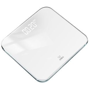 得力体重秤家用精准电子秤2025新款称重计减肥人体秤专用的智能秤