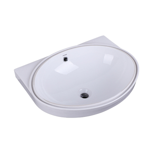 TOTO台下盆LW588RB嵌入式洗脸盆陶瓷洗手盆家用椭圆智洁台盆(07)
