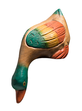 异丽泰国喝水鸭子桃花运工艺品