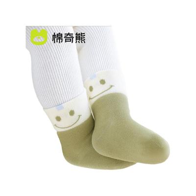 婴儿袜子春秋宝宝纯棉中筒袜婴幼儿秋冬季不勒腿儿童a类秋季棉袜
