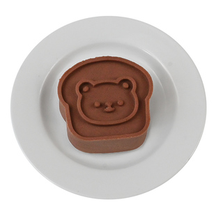 卡通动物凤梨酥模具可爱小熊绿豆糕下午茶点立体按压月饼烘焙工具