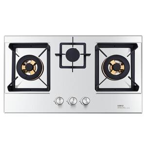 德国LAIMD莱梅德猛火三眼燃气灶家用天然气灶台嵌两用不锈钢面板