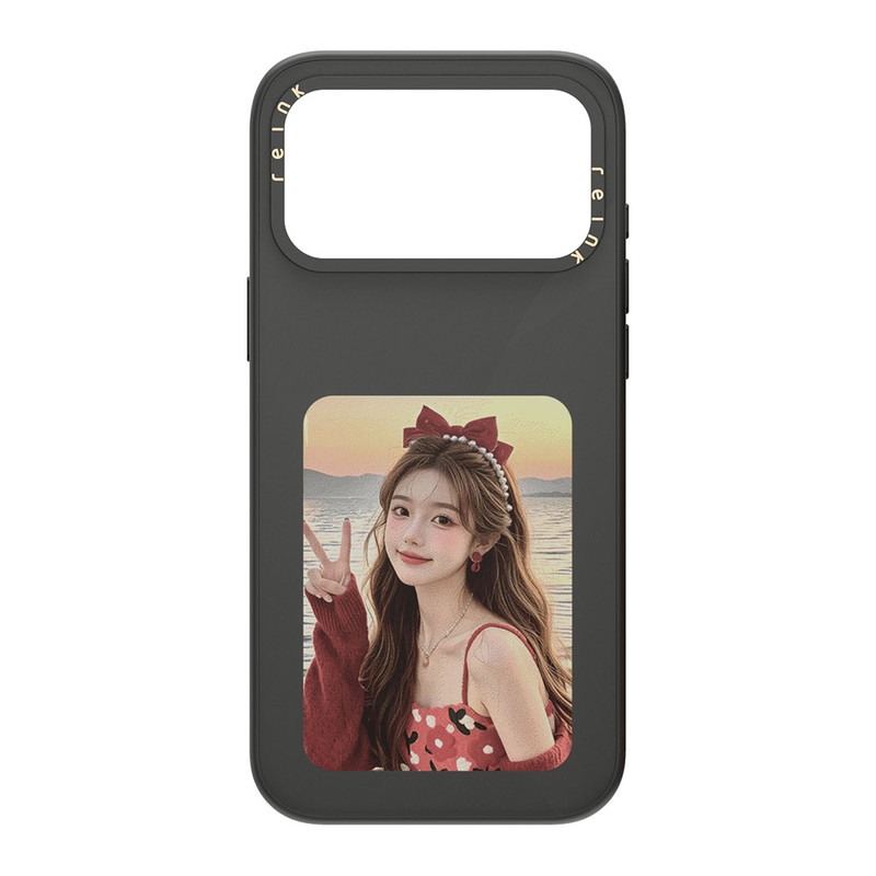 墨小家拍立得手机壳适用于苹果iPhone17ProMax/iPhone17Pro/iPhone17/NFC一键换图墨水屏