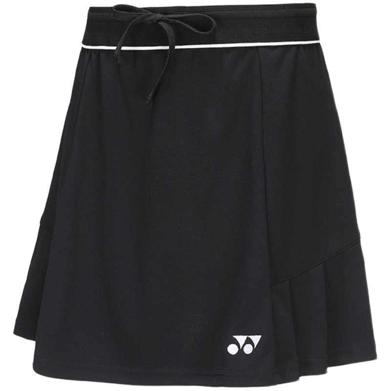 新品yonex尤尼克斯羽毛球服短裙女百褶裙训练服yy速干运动裙正品