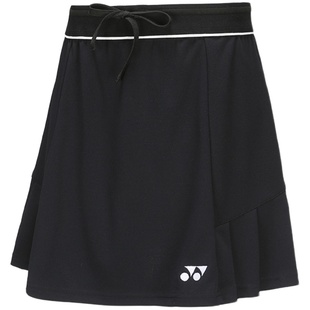 新品yonex尤尼克斯羽毛球服短裙女百褶裙训练服yy速干运动裙正品