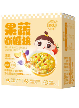 婴享果蔬咖喱块拌饭酱调料